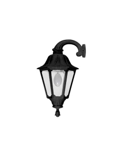 Fumagalli E35.132.CX Ofir Noemi satiniertes Glas schwarze Struktur E27 Wand 2